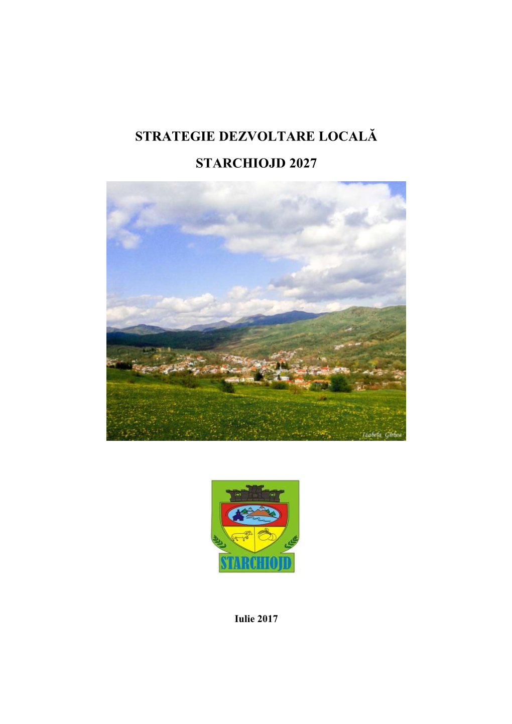 Strategie Dezvoltare Locală Starchiojd 2027