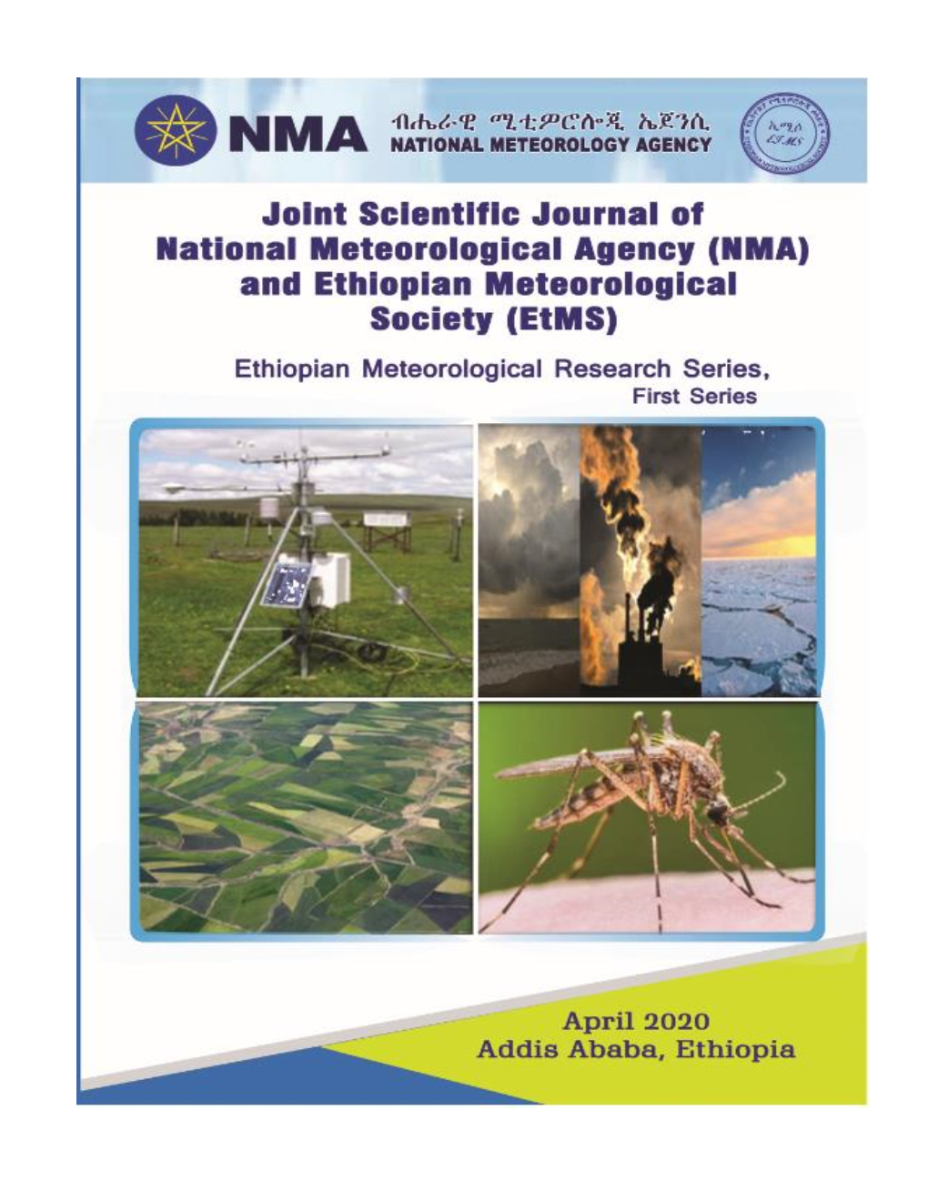 Joint Scientifc Journal of National Meteorological Agency and Ethiopian Meteorological Society