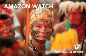 2009 Annual Report Photo by Lou Dematteis / Spectralq State of the Amazon