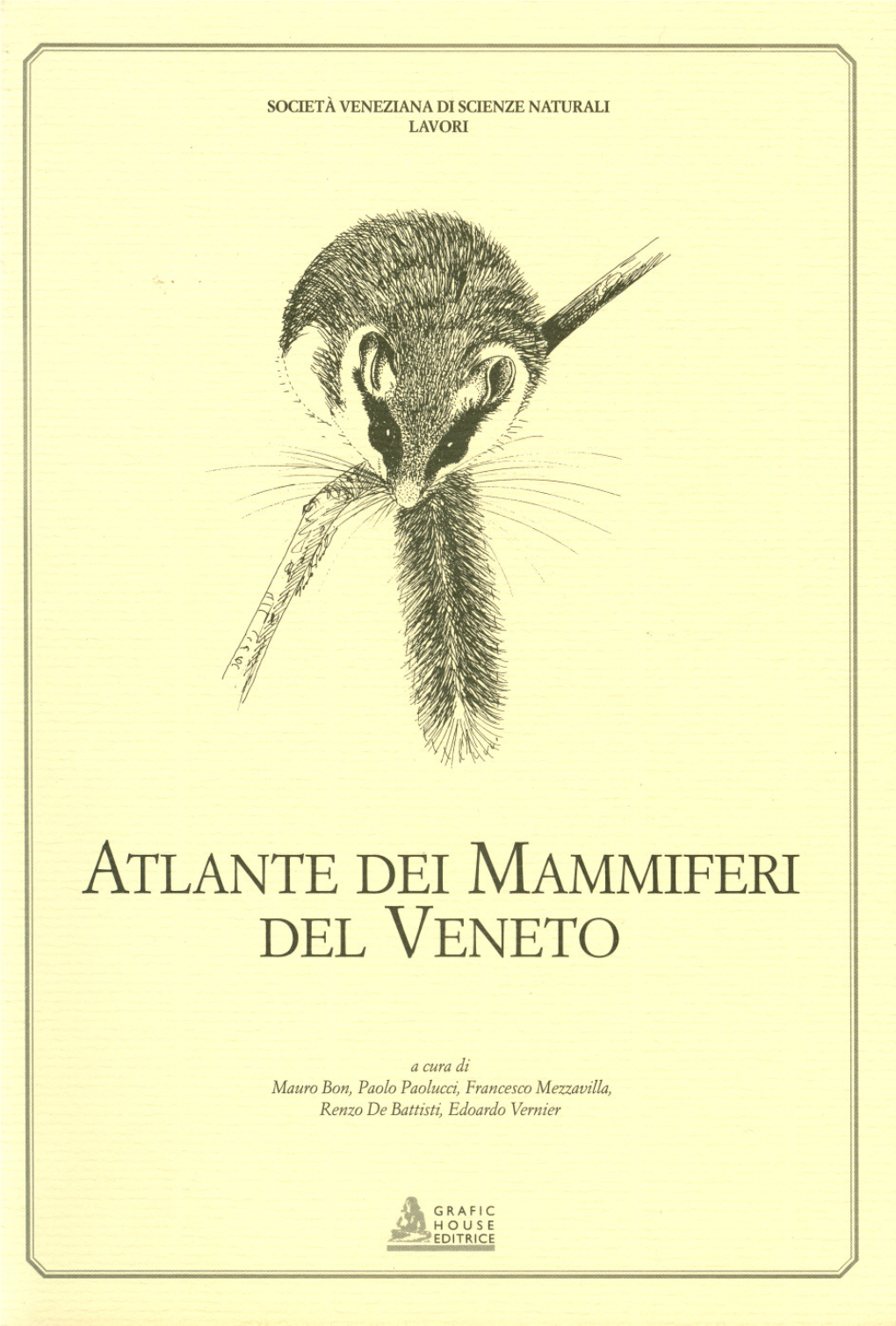 Atlante Dei Mammiferi Del Veneto