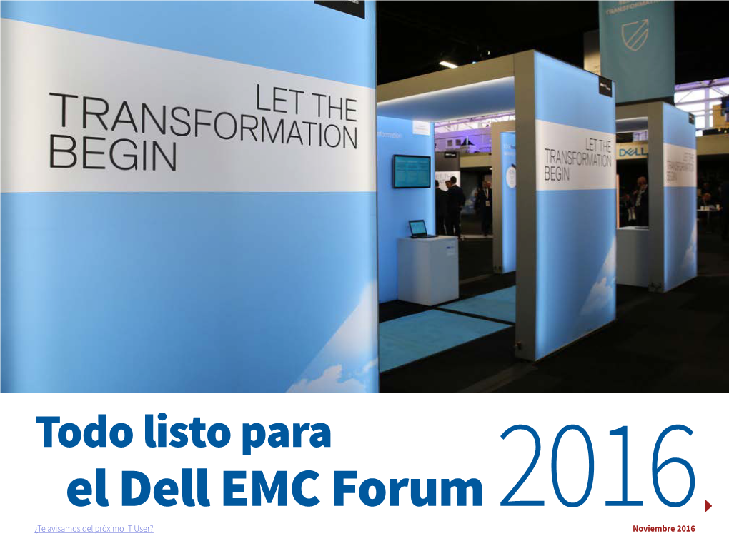 El Dell EMC Forum 2016