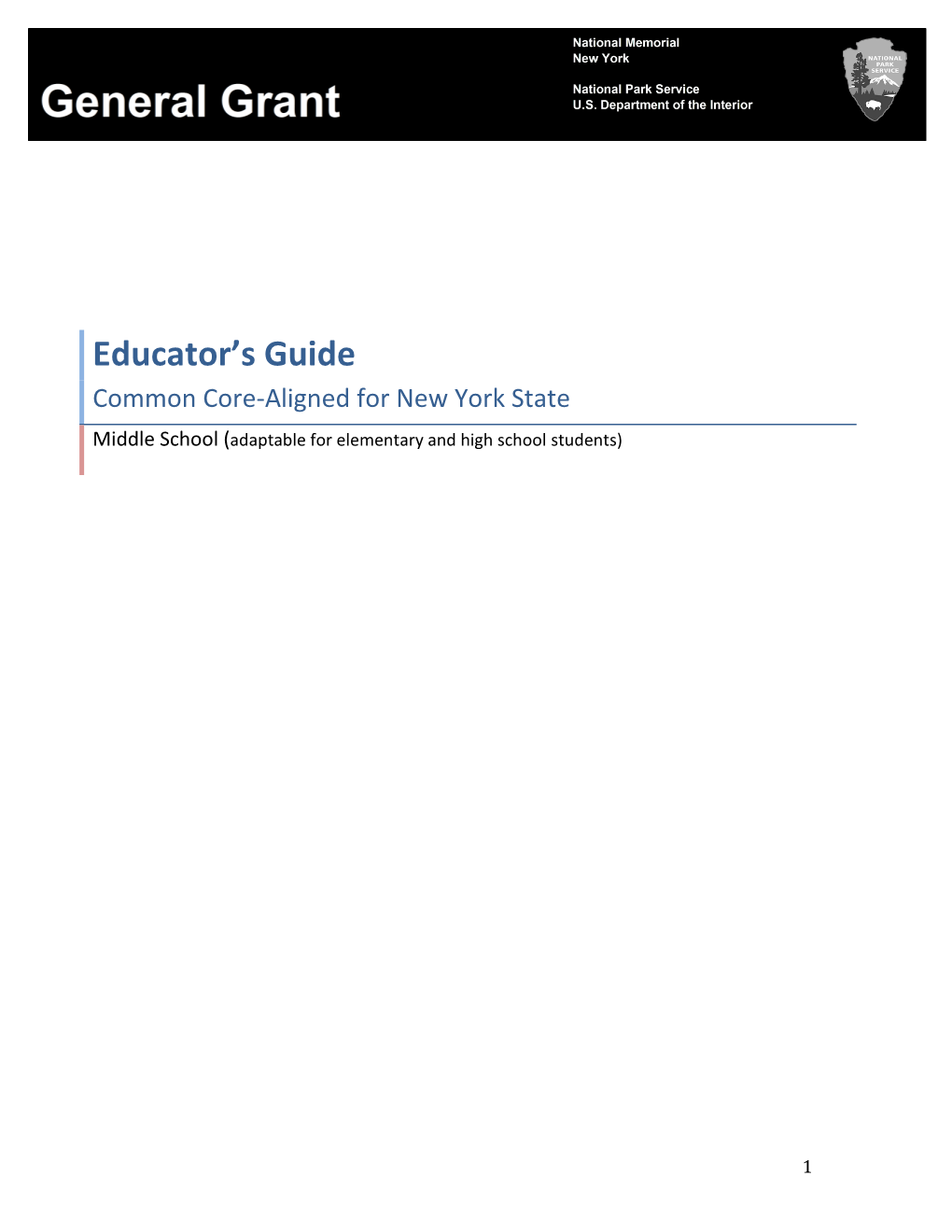 Download Educator's Guide