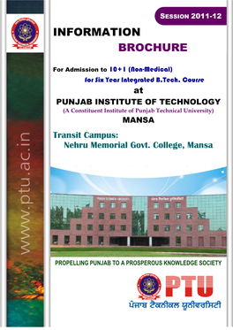 Punjab Technical University) MANSA
