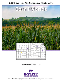 SRP1159 2020 Kansas Performance Tests with Corn Hybrids
