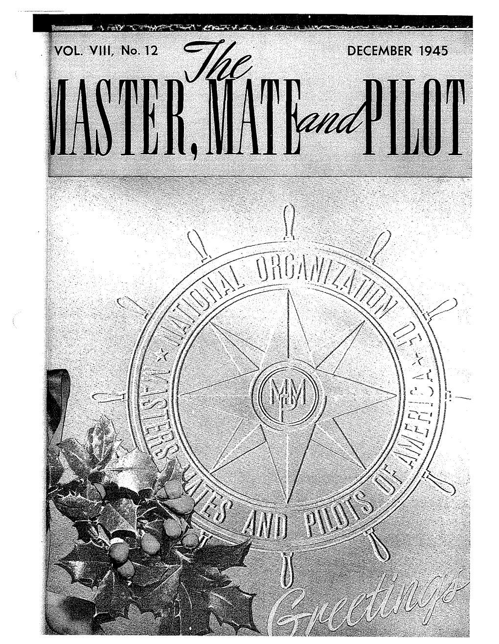 Master Mates and Piltos December 1945