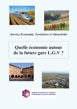 Etude Et D’Aménagement Du Bassin D’Influence De La Gare TGV