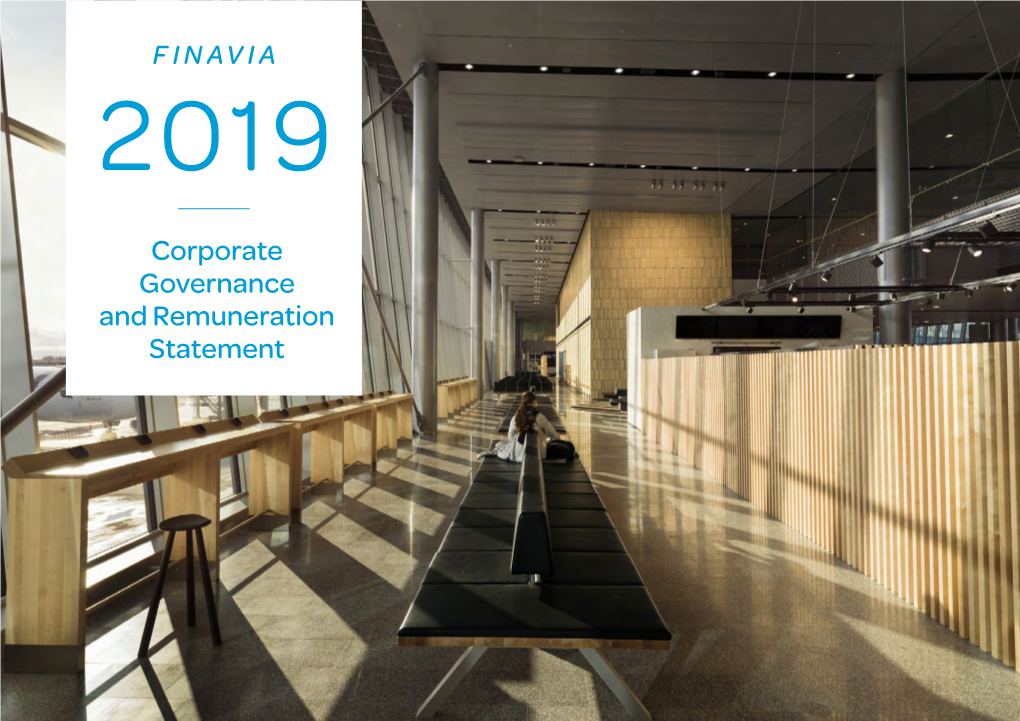 Finavia Corporate Governance and Remuneration Statement 2019