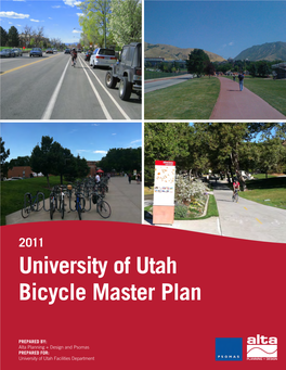 University of Utah Bicycle Master Plan