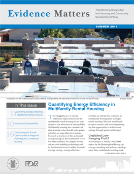 Quantifying Energy Efficiency in Multifamily Rental Housing