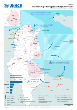 Refugees and Asylum-Seekers Figures/Data As of 30 September 2019 Or Latest Available