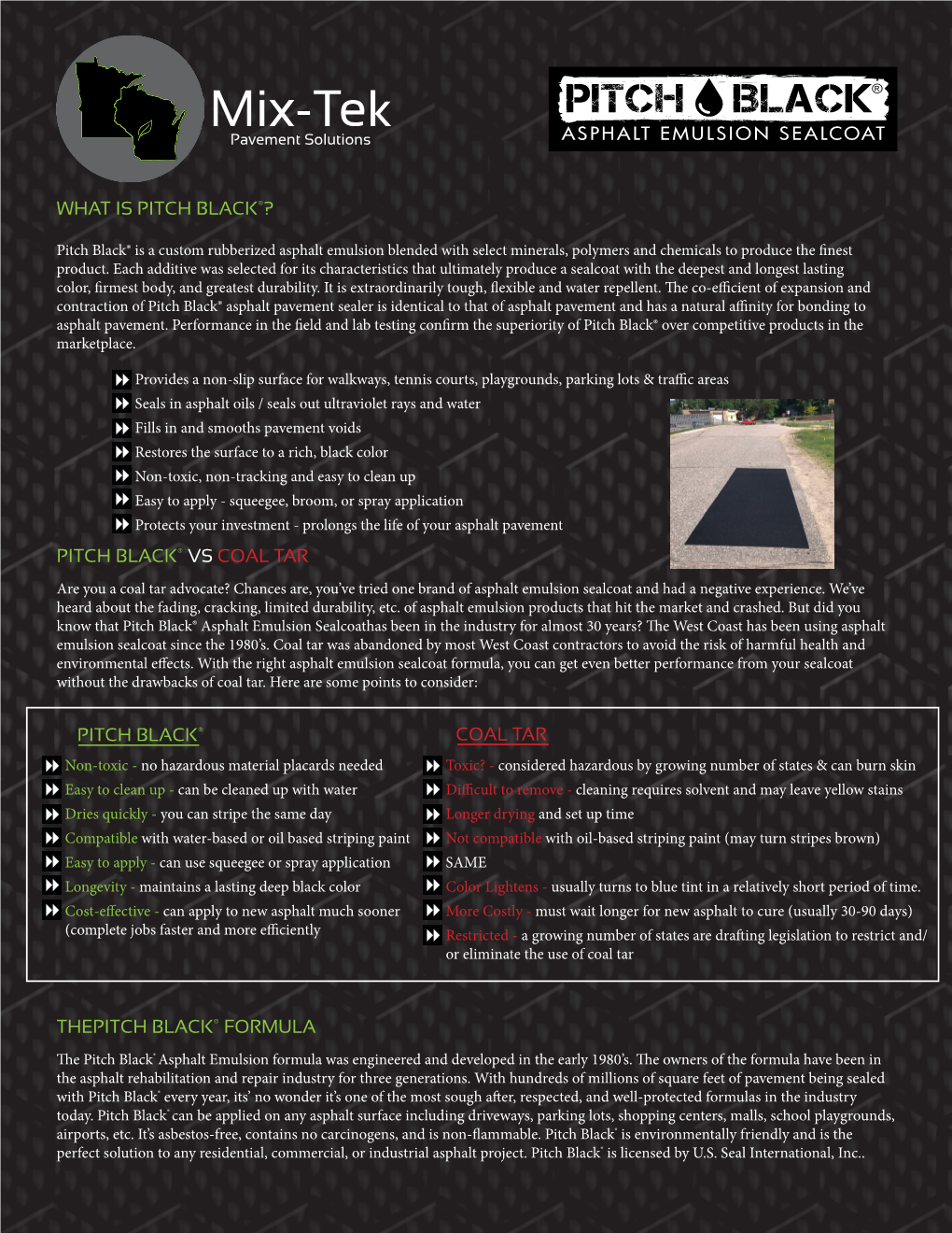 Coal Tar Vs Asphalt Emulsion