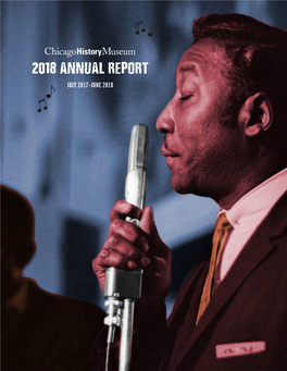 The 2018 Chicago History Museum Annual Report