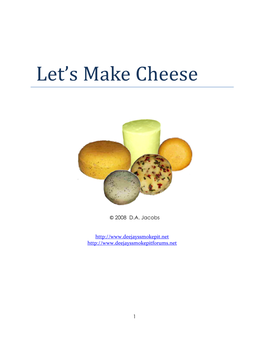 Let's Make Cheese