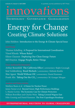 Energy for Change Creating Climate Solutions