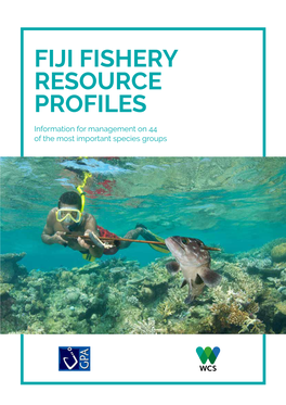 Fiji Fishery Resource Profiles