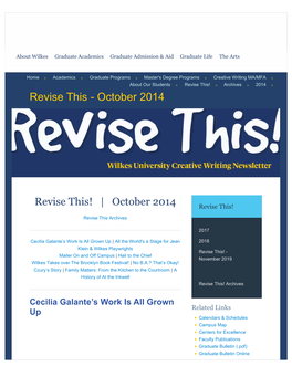 Revise This! N Archives N 2014 N Revise This - October 2014