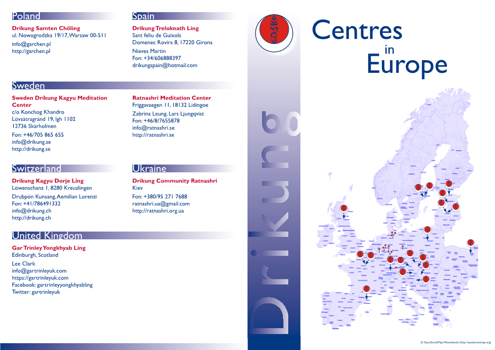 Centres Europe
