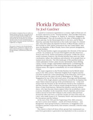 Florida Parishes by Joel Gardner