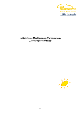 Initiativkreis Mecklenburg-Vorpommern Das