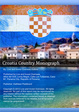 Croatia Country Monograph