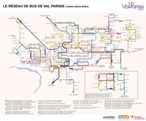 Le Réseau De Bus De Val Parisis (Lignes Régulières)