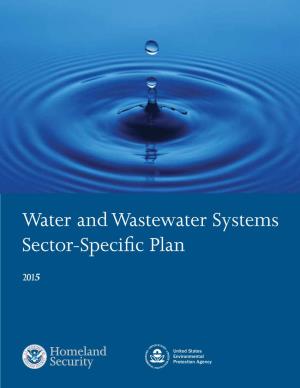 Water and Wastewater Sector-Specific Plan