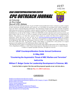CPC Outreach Journal #157