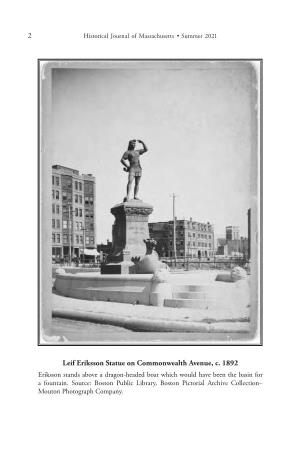 2 Leif Eriksson Statue on Commonwealth Avenue, C. 1892