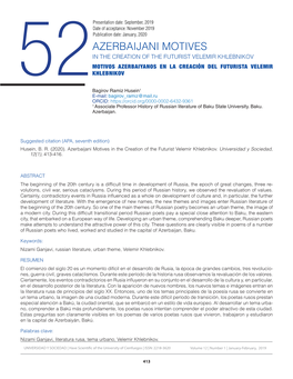 Azerbaijani Motives