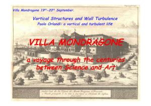 Villa Mondragone 19Th-20Th September