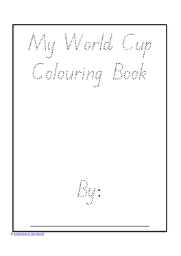 World Cup Colouring Pages.Pptx