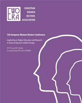 7Th European Women Rectors Conference