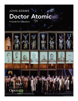 Doctor Atomic a Guide for Educators
