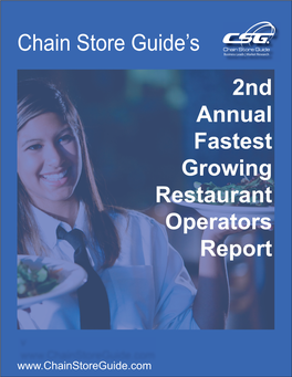 2011 Fastest Growing Restaurants.Pdf