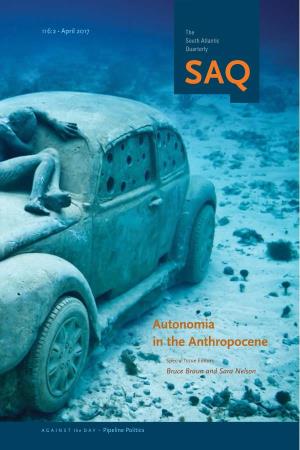 Autonomia in the Anthropocene