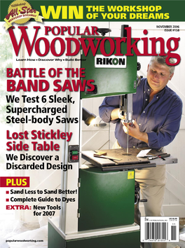 November 2006 Popular Woodworking