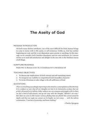 The Aseity of God