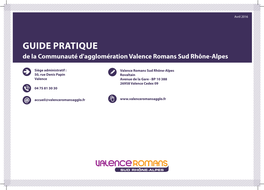 Guide De L'agglomération Valence Romans
