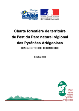 Charte Forestière De Territoire De L'est Du Parc Naturel Régional Des
