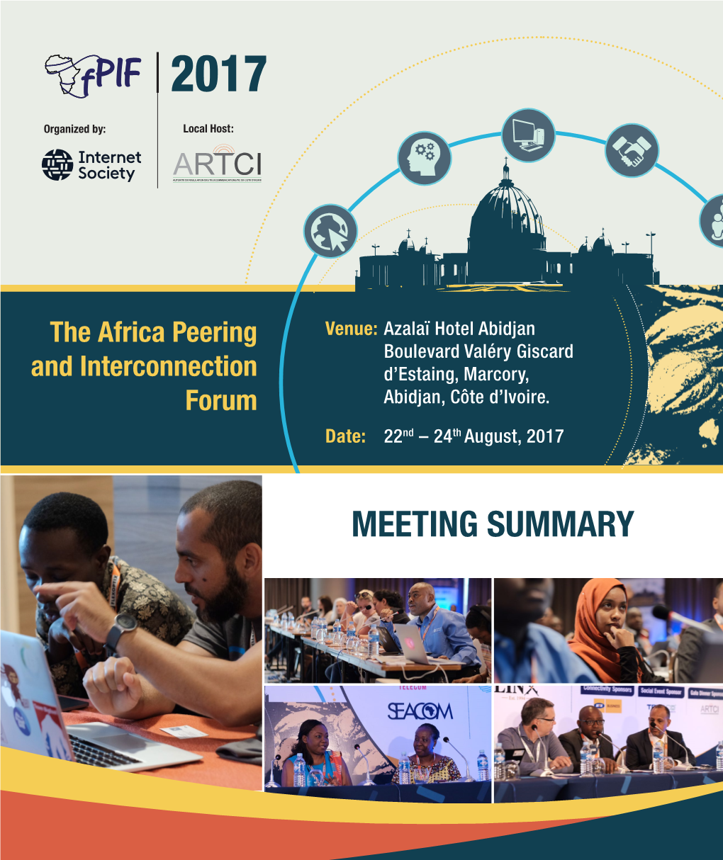 The Africa Peering and Interconnection Forum