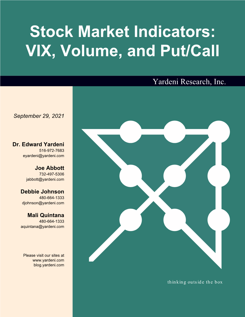 Stock Market Indicators: VIX, Volume, and Put/Call