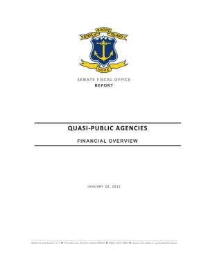 Quasi-Public Agencies