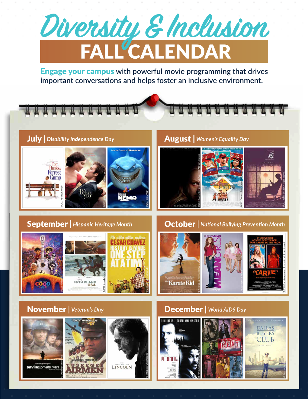 Diversity & Inclusion Calendar