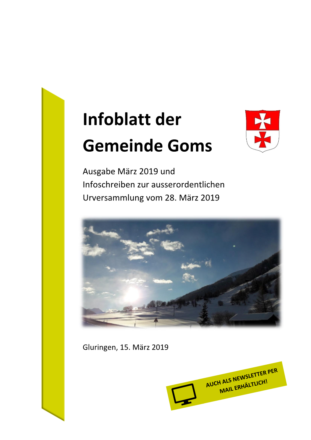 Urversammlung Infoblatt Der Gemeinde Goms