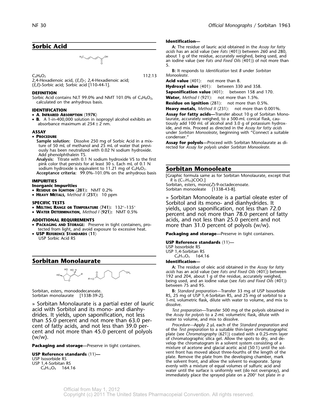 Sorbitan Monooleate