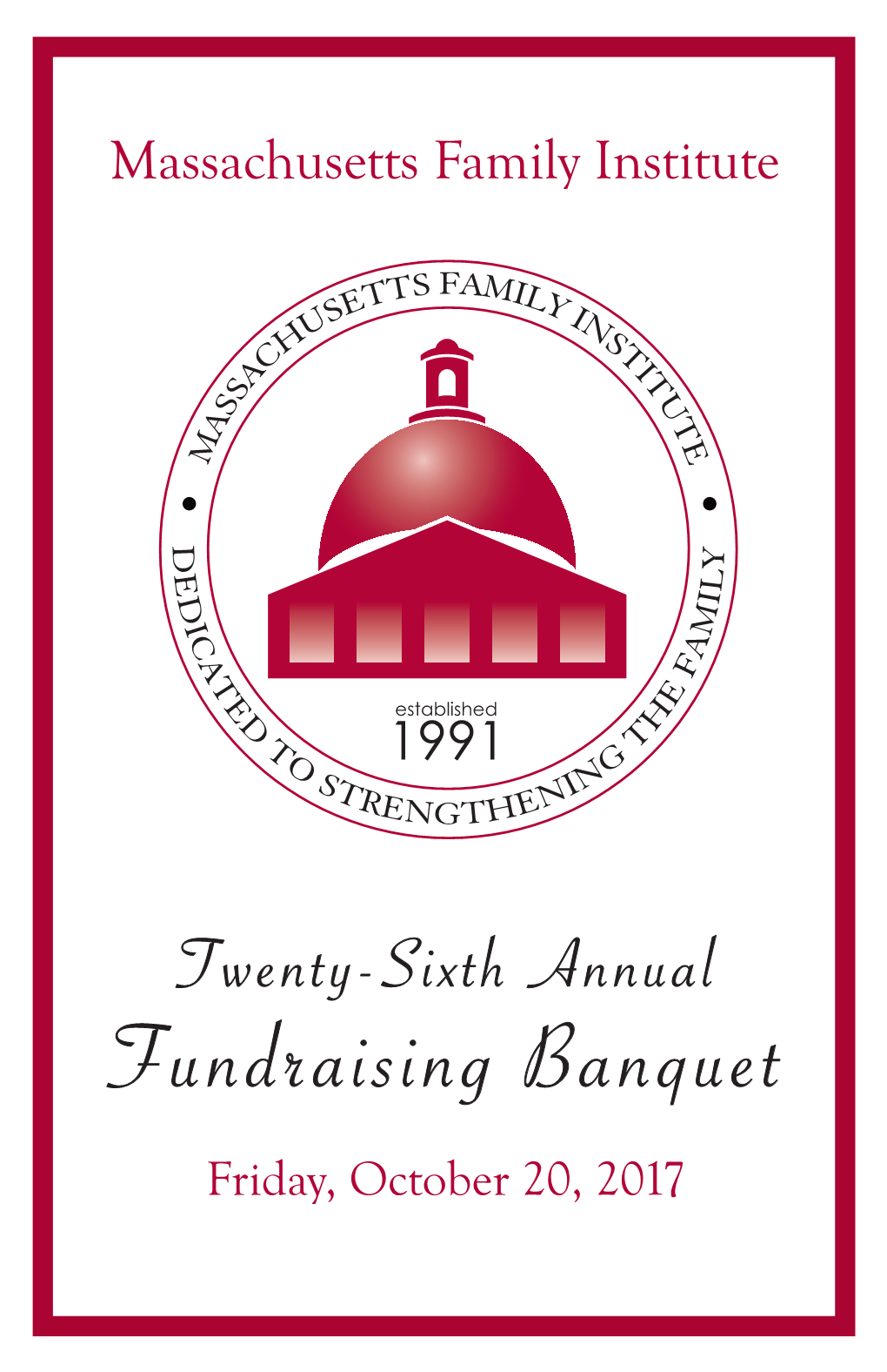 Fundraising Banquet Friday, October 20, 2017 Investment Management ®