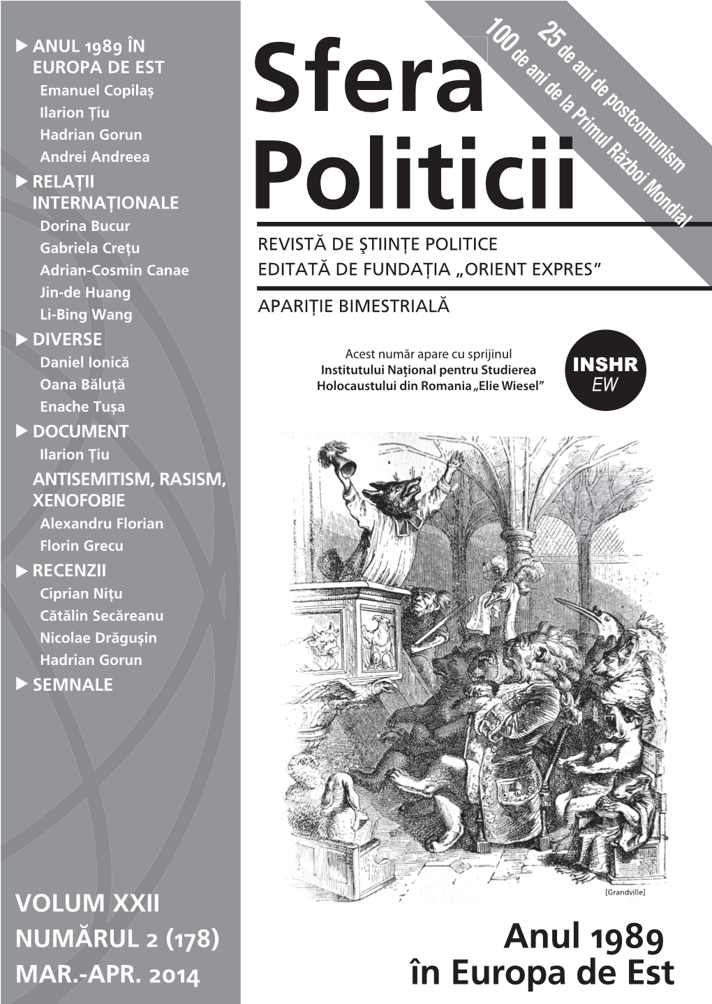 Sfera Politicii VOLUM XXII 180 58