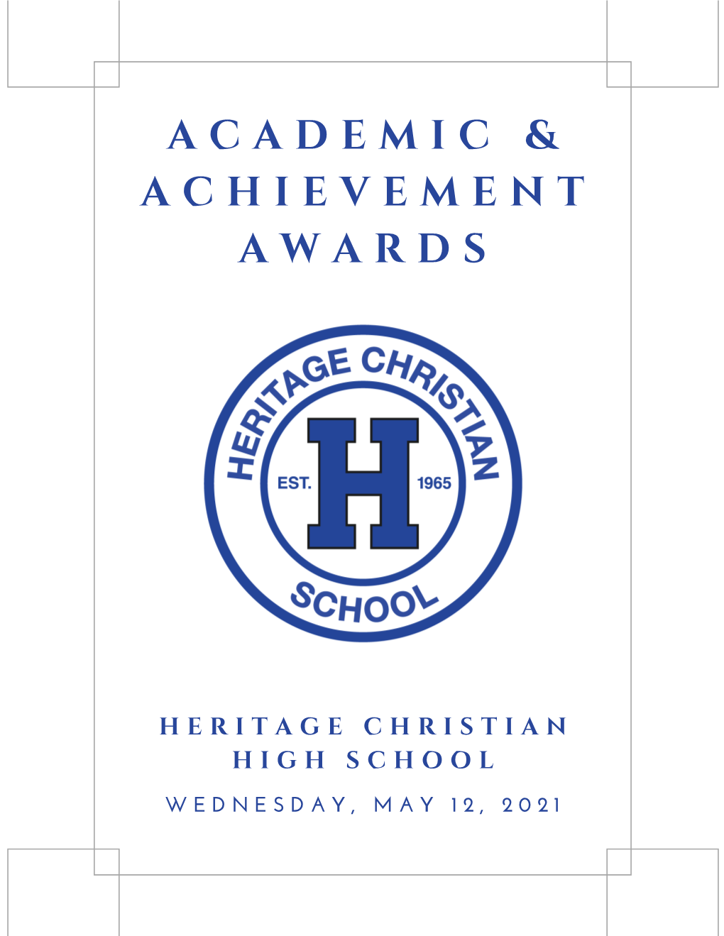 Academic and Achievement Awards