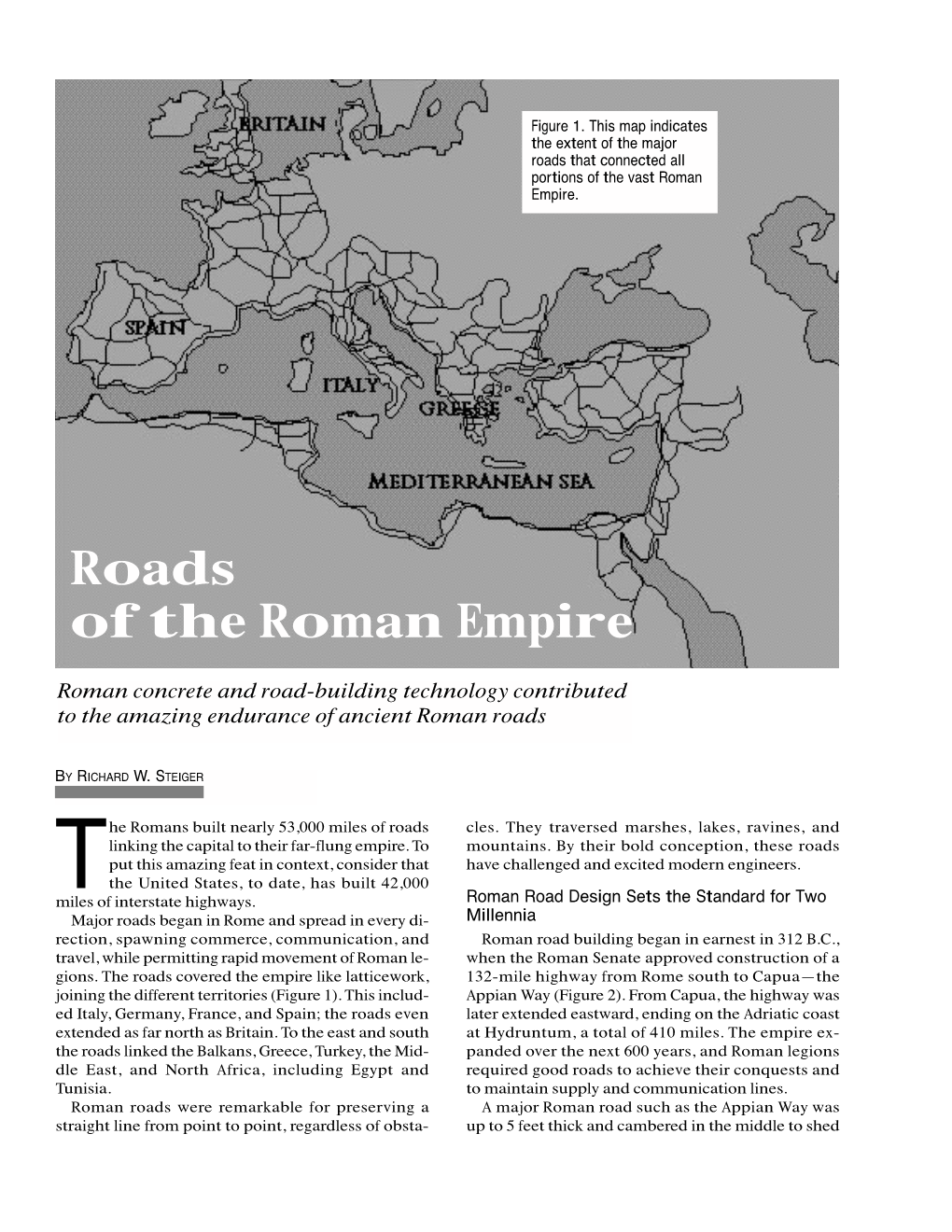 Roads of the Roman Empire