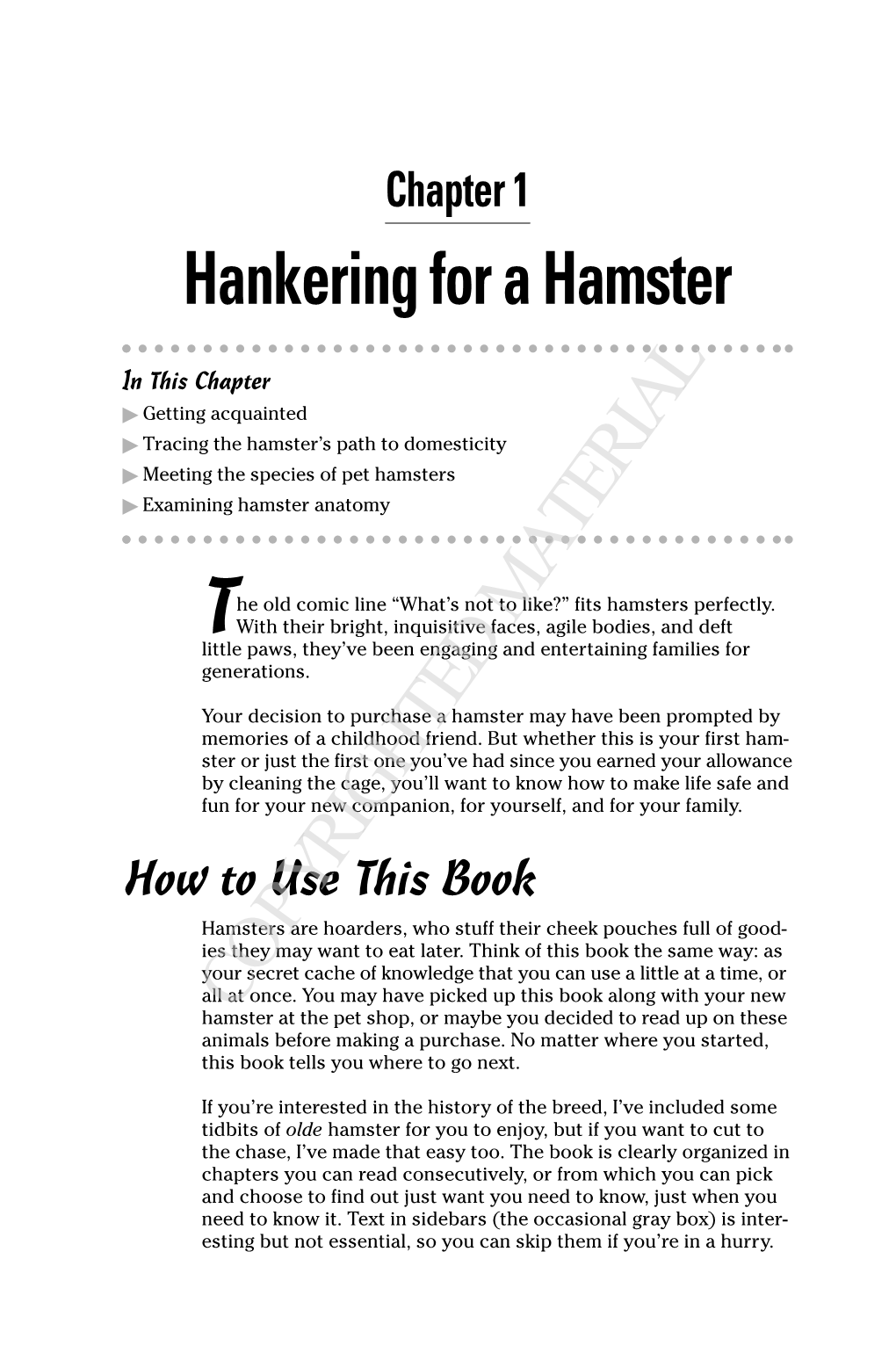 Hankering for a Hamster